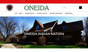 Oneidaindiannation.com thumbnail