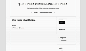 Oneindiachatonlinephj.wordpress.com thumbnail