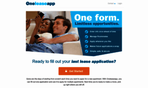 Oneleaseapp.com thumbnail