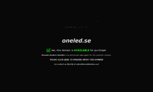 Oneled.se thumbnail