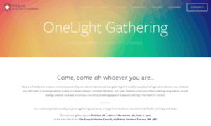 Onelightgathering.co.uk thumbnail