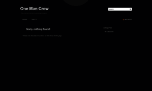 Onemancrew.org thumbnail