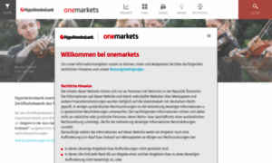 Onemarkets.at thumbnail