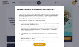 Onemillionshop.pl thumbnail