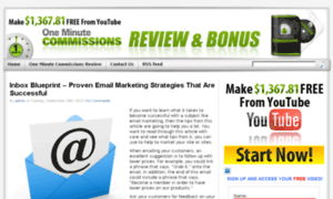 Oneminutecommissionsreview.com thumbnail