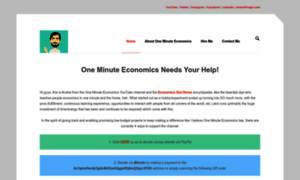 Oneminuteeconomics.com thumbnail