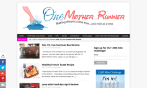 Onemotherrunner.com thumbnail