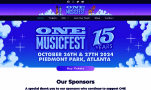 Onemusicfest.com thumbnail