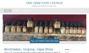 Oneohmvapelounge.com thumbnail