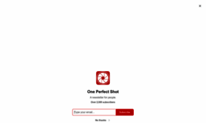 Oneperfectshot.substack.com thumbnail