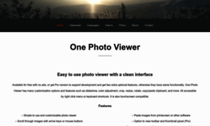 Onephotoviewer.com thumbnail
