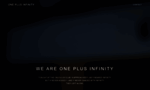 Oneplusinfinity.com thumbnail