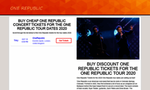 Onerepublic-tickets.com thumbnail