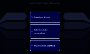 Oneschoolhouse.education thumbnail