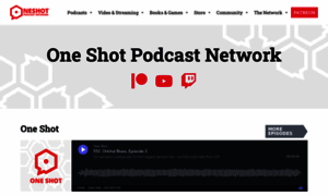 Oneshotpodcast.com thumbnail