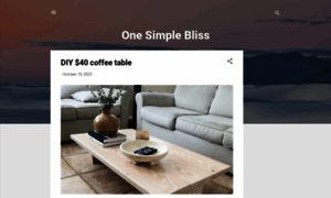 Onesimplebliss.blogspot.de thumbnail