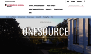 Onesource.uga.edu thumbnail