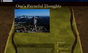 Onespaynefulthoughts.blogspot.com thumbnail