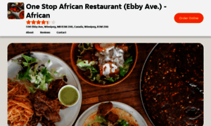 Onestopafricanrestaurant.com thumbnail