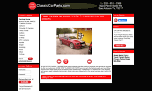 Onestopclassiccarparts.com thumbnail