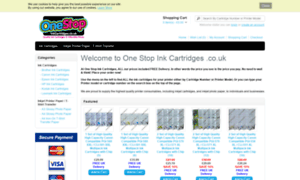 Onestopinkcartridges.co.uk thumbnail
