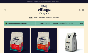 Onevillagecoffee.com thumbnail