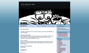 Onewantonway.wordpress.com thumbnail