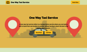 Onewaytaxiservice.co.in thumbnail