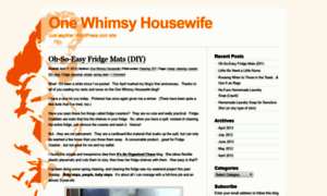 Onewhimsyhousewife.wordpress.com thumbnail