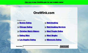 Onewink.com thumbnail