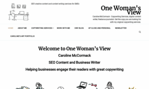 Onewomansview.co.uk thumbnail