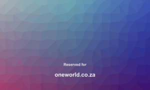Oneworld.co.za thumbnail