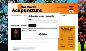 Oneworldacupuncture.com thumbnail