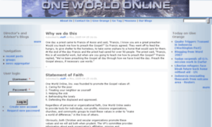 Oneworldonline.org thumbnail