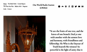 Oneworldradiostation.org thumbnail