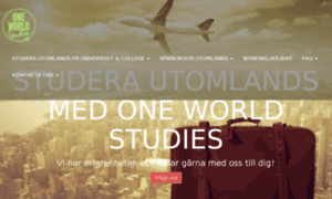 Oneworldstudies.se thumbnail