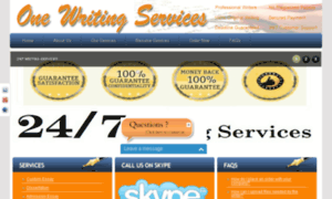 Onewritingservices.com thumbnail