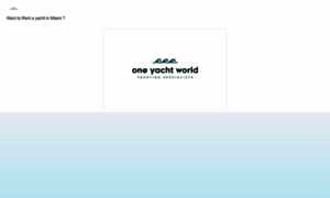 Oneyachtworld.com thumbnail