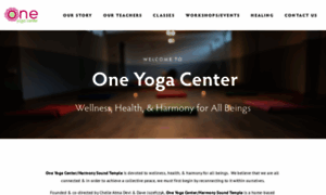 Oneyogaandhealing.com thumbnail