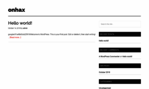 Onhax.com thumbnail