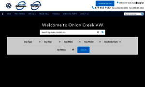 Onioncreekvw.com thumbnail