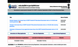 Online-apply.nielit.gov.in thumbnail