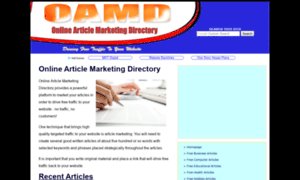 Online-article-marketing-directory.com thumbnail