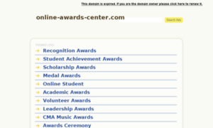 Online-awards-center.com thumbnail