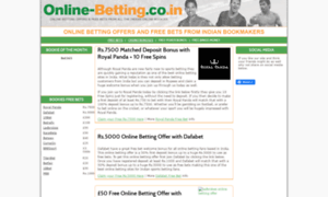 Online-betting.co.in thumbnail