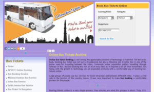 Online-bus-tickets.in thumbnail