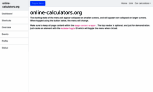 Online-calculators.org thumbnail