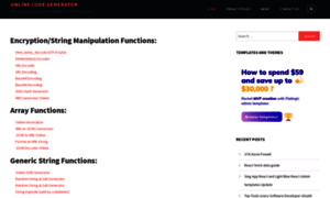 Online-code-generator.com thumbnail