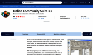 Online-community-suite.software.informer.com thumbnail