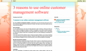 Online-customer-management-software.blogspot.com thumbnail